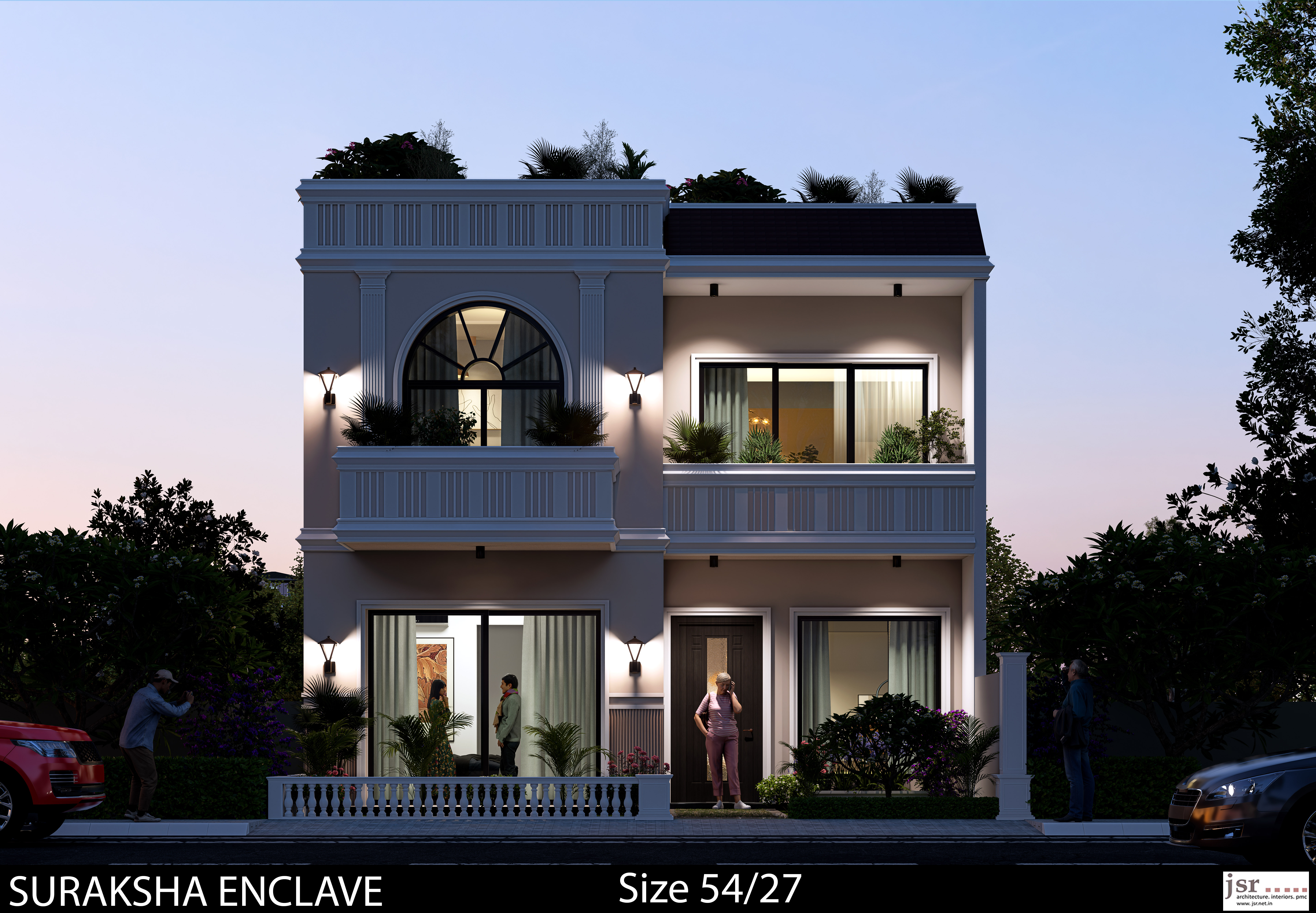 Suraksha Enclave animated render 1